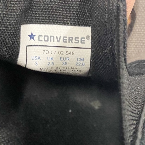 Converse Gray & Black Snake & Skull Sailor Jerry Slip On Sneakers - Picture 6 of 7